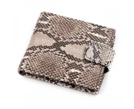 Купить Кошелек из натуральной кожи питона Ekzotic Leather Серый (snw 64), фото , характеристики, отзывы