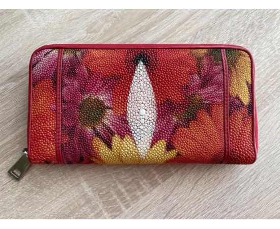 Придбати Гаманець зі шкіри ската Ekzotic Leather різнобарвний, image , характеристики, відгуки