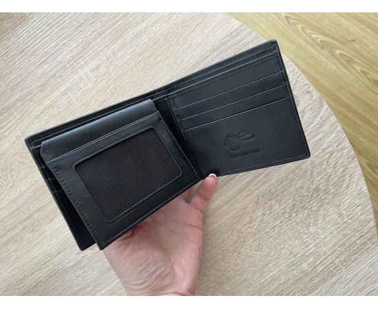 Купить Кошелек Ekzotic leather из натуральной кожи морского ската Черный  (stw 37), фото , изображение 3, характеристики, отзывы