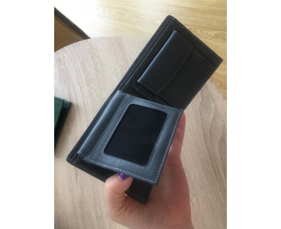 Купить Гаманець портмоне зі шкіри ската чоловічий сірий Ekzotic leather (stw121_4), фото , изображение 2, характеристики, отзывы