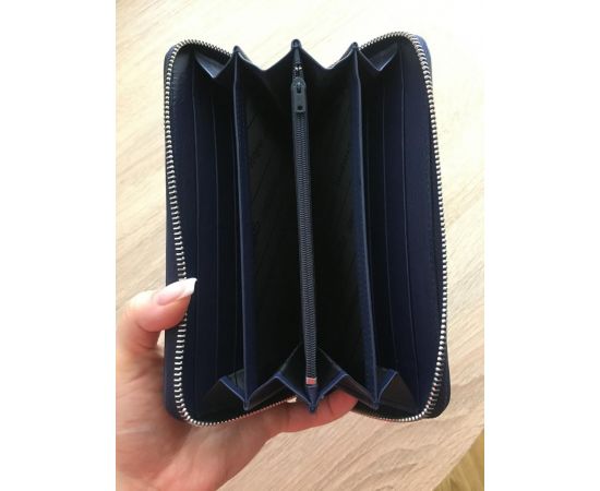 Придбати Кошелек из кожи ската Ekzotic Leather Синий (stw30_3), image , зображення 2, характеристики, відгуки