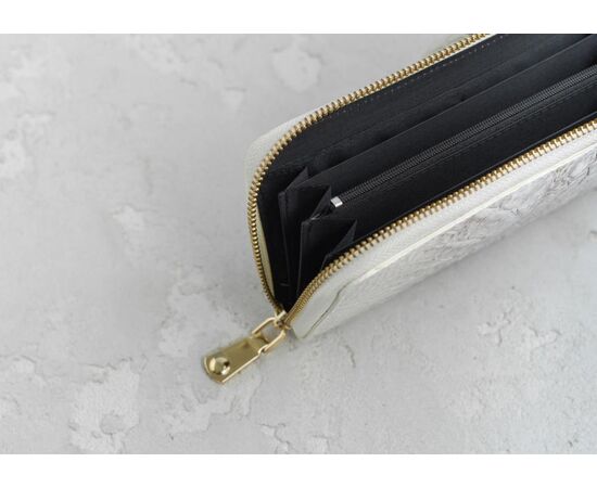 Купить Кошелек Ekzotic Leather из натуральной кожи крокодила Бежевый  (cw 82_1), фото , изображение 3, характеристики, отзывы