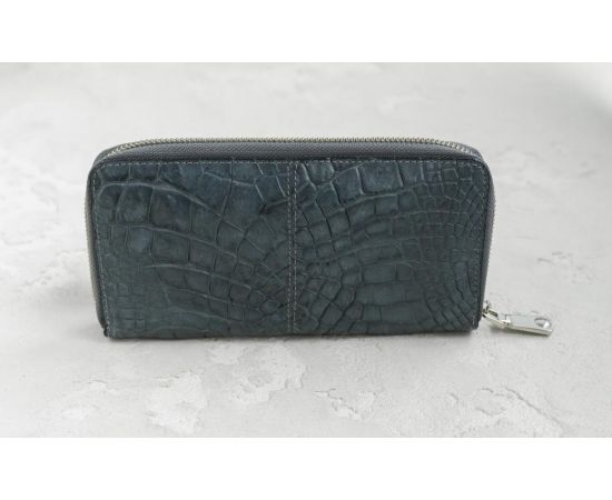 Купить Кошелек Ekzotic Leather из натуральной кожи крокодила Серый (cw 82_2), фото , изображение 2, характеристики, отзывы