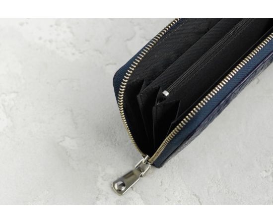 Купить Кошелек Ekzotic Leather из натуральной кожи крокодила Черный  (cw 82_6), фото , изображение 3, характеристики, отзывы
