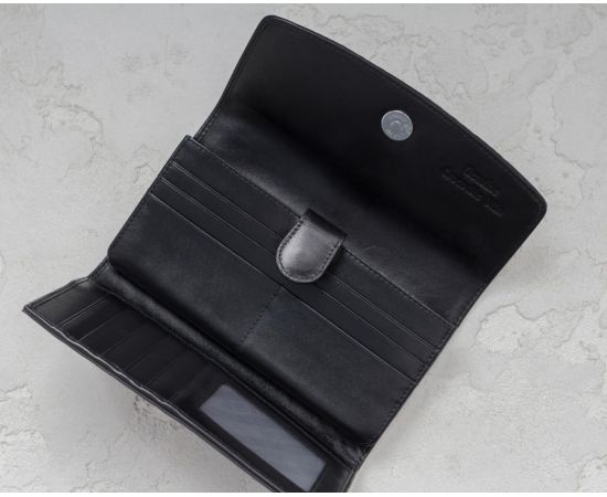 Купить Кошелек из кожи крокодила Ekzotic Leather Черный (cw 95_2), фото , изображение 3, характеристики, отзывы