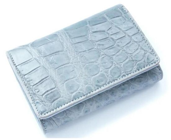 Купить Кошелек женский из кожи крокодила  Ekzotic Leather  Серый (cw106_3), фото , характеристики, отзывы
