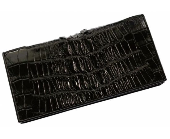 Купить Кошелек из кожи крокодила Ekzotic Leather Черный (cw11_2), фото , характеристики, отзывы