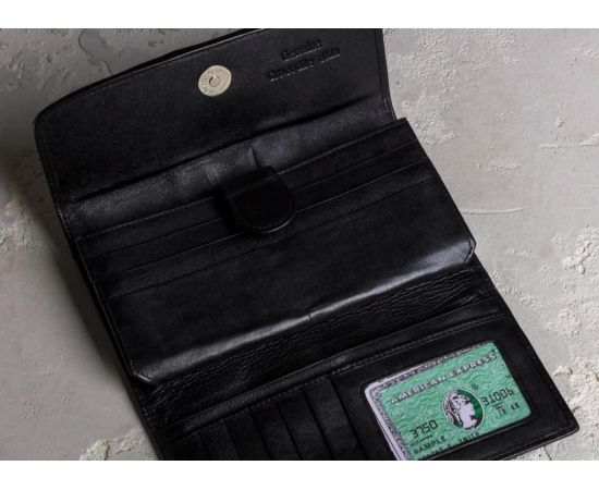 Придбати Гаманець зі шкіри крокодила Ekzotic Leather чорний (cw 18_1), image , зображення 2, характеристики, відгуки