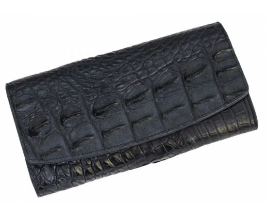 Придбати Гаманець зі шкіри крокодила Ekzotic Leather Синій (cw25_1), image , характеристики, відгуки