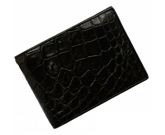 Купить Кошелек из кожи крокодила  Ekzotic Leather Черный (cw 35_3), фото , характеристики, отзывы