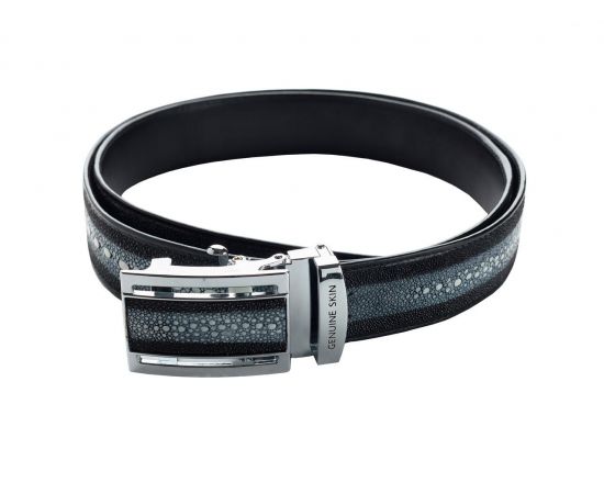 Купить Ремень из кожи морского ската Ekzotic Leather с белой спинкой (stb12), фото , характеристики, отзывы