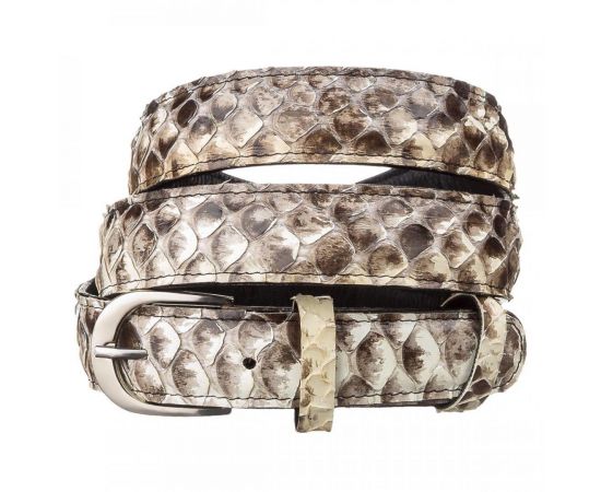 Купить Ремень женский Ekzotic Leather из натуральной кожи питона Разноцветный snb16, фото , характеристики, отзывы