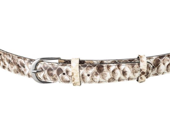 Купить Ремень женский Ekzotic Leather из натуральной кожи питона Разноцветный snb16, фото , изображение 2, характеристики, отзывы