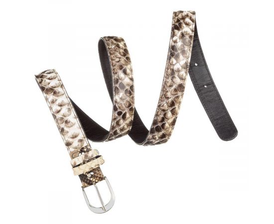 Купить Ремень женский Ekzotic Leather из натуральной кожи питона Разноцветный snb16, фото , изображение 3, характеристики, отзывы