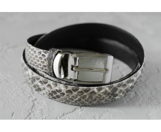Купить Ремень из кожи питона женский (snb01), фото , изображение 2, характеристики, отзывы