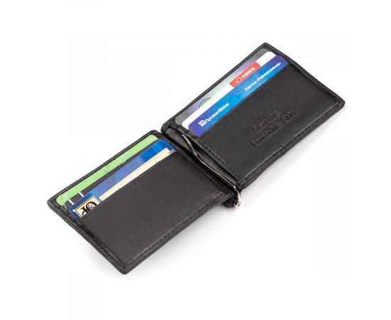 Купить Зажим Ekzotic Leather  из натуральной кожи крокодила Черный (cc 05), фото , изображение 4, характеристики, отзывы