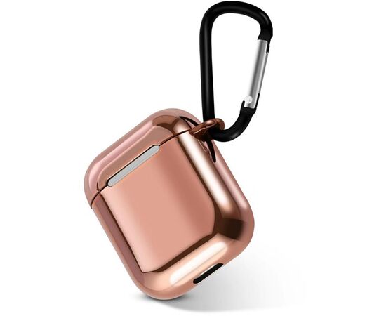 Купить Кейс TOTO Electroplate TPU Cover Case AirPods Gold, фото , изображение 2, характеристики, отзывы