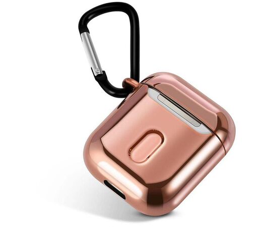 Купить Кейс TOTO Electroplate TPU Cover Case AirPods Gold, фото , изображение 3, характеристики, отзывы