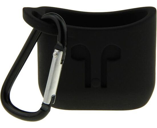 Придбати Сумка для наушников TOTU CRG01 Protective Case for Airpods Black, image , зображення 2, характеристики, відгуки