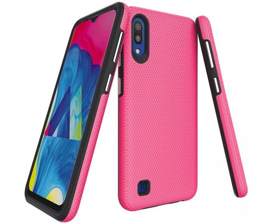 Купить Чехол-накладка TOTO Triangle TPU+PC Case Samsung Galaxy A10 Pink, фото , изображение 4, характеристики, отзывы