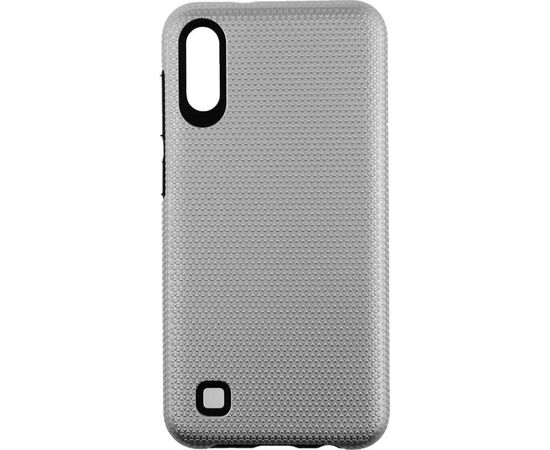 Придбати Чехол-накладка TOTO Triangle TPU+PC Case Samsung Galaxy A10 Silver, image , характеристики, відгуки