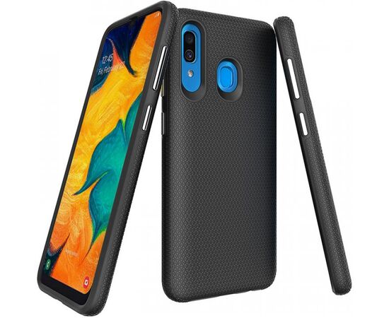 Придбати Чехол-накладка TOTO Triangle TPU+PC Case Samsung Galaxy A20/A30 Black, image , зображення 2, характеристики, відгуки