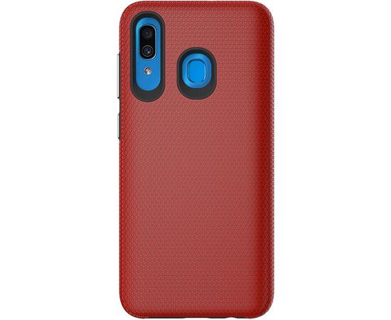 Придбати Чехол-накладка TOTO Triangle TPU+PC Case Samsung Galaxy A20/A30 Red, image , характеристики, відгуки