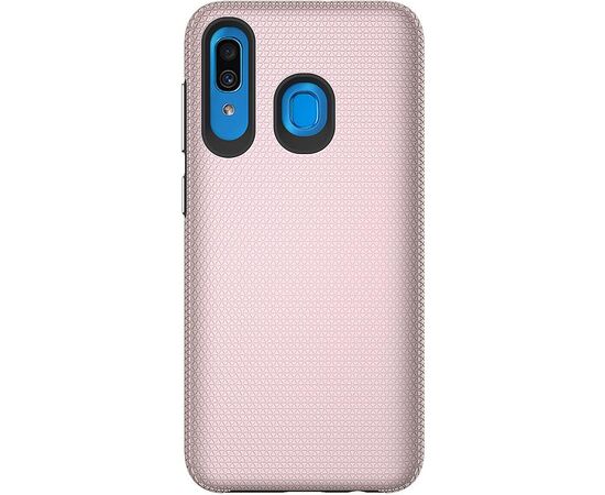 Придбати Чехол-накладка TOTO Triangle TPU+PC Case Samsung Galaxy A20/A30 Rose Gold, image , характеристики, відгуки