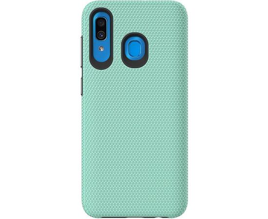 Придбати Чехол-накладка TOTO Triangle TPU+PC Case Samsung Galaxy A20/A30 Mint, image , характеристики, відгуки