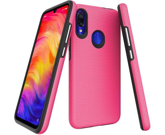 Придбати Чехол-накладка TOTO Triangle TPU+PC Case Xiaomi Redmi Note 7 Pink, image , зображення 2, характеристики, відгуки