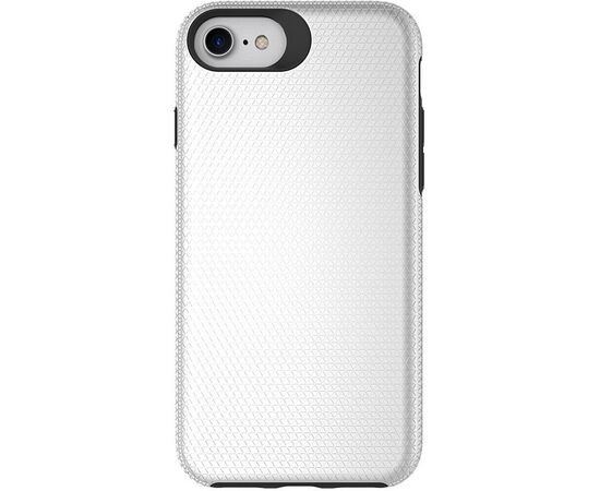 Купить Чехол-накладка TOTO Triangle TPU+PC Case Apple iPhone 7/8/SE 2020 Silver, фото , характеристики, отзывы