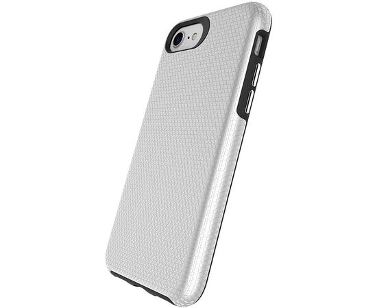 Купить Чехол-накладка TOTO Triangle TPU+PC Case Apple iPhone 7/8/SE 2020 Silver, фото , изображение 5, характеристики, отзывы