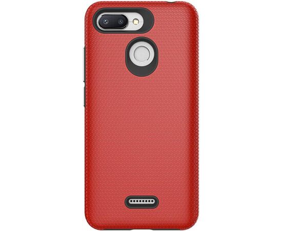 Придбати Чехол-накладка TOTO Triangle TPU+PC Case Xiaomi Redmi 6/6A Red, image , характеристики, відгуки