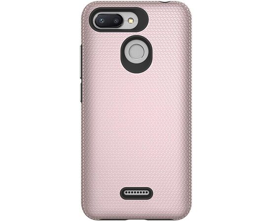 Купить Чехол-накладка TOTO Triangle TPU+PC Case Xiaomi Redmi 6/6A Rose Gold, фото , характеристики, отзывы