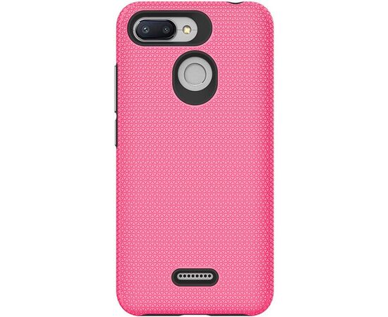 Купить Чехол-накладка TOTO Triangle TPU+PC Case Xiaomi Redmi 6/6A Pink, фото , характеристики, отзывы