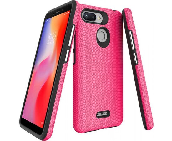 Придбати Чехол-накладка TOTO Triangle TPU+PC Case Xiaomi Redmi 6/6A Pink, image , зображення 2, характеристики, відгуки