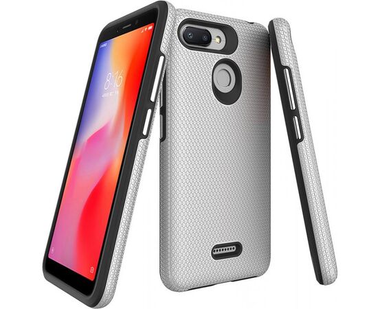 Придбати Чехол-накладка TOTO Triangle TPU+PC Case Xiaomi Redmi 6/6A Silver, image , зображення 2, характеристики, відгуки