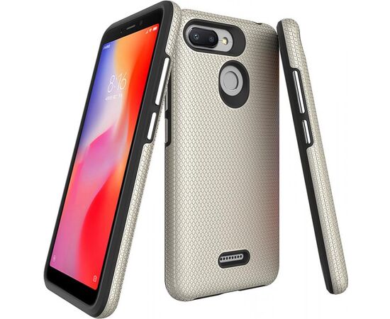 Купить Чехол-накладка TOTO Triangle TPU+PC Case Xiaomi Redmi 6/6A Gold, фото , изображение 2, характеристики, отзывы