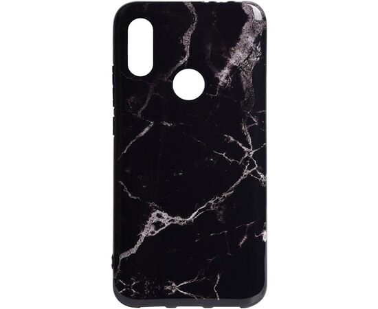 Придбати Чехол-накладка TOTO IMD Print Marble TPU Case Xiaomi Redmi 7 Black, image , характеристики, відгуки