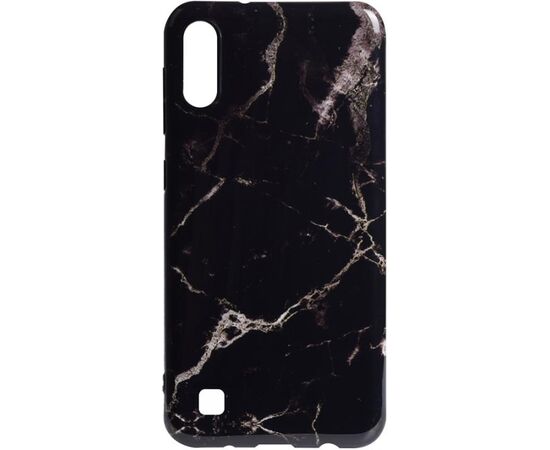 Придбати Чехол-накладка TOTO IMD Print Marble TPU Case Samsung Galaxy A10/M10 Black, image , характеристики, відгуки