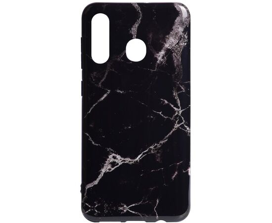 Придбати Чехол-накладка TOTO IMD Print Marble TPU Case Samsung Galaxy A20/A30 Black, image , характеристики, відгуки