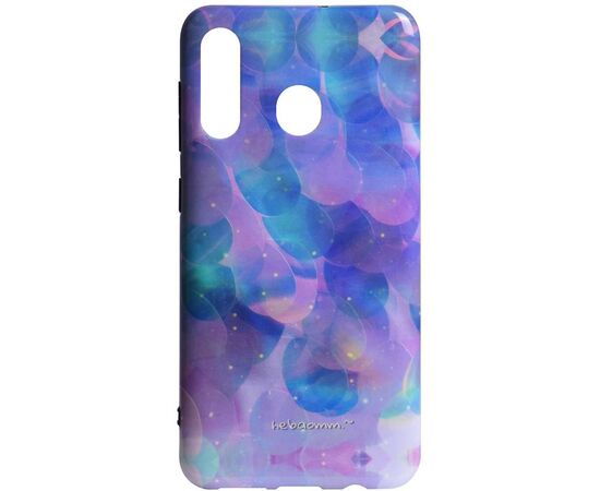 Придбати Чехол-накладка TOTO IMD Print Marble TPU Case Samsung Galaxy A20/A30 Blue, image , характеристики, відгуки