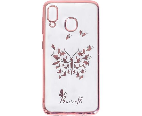 Придбати Чехол-накладка TOTO Electroplate Print TPU Case Samsung Galaxy A20/A30 Butterfly, image , характеристики, відгуки