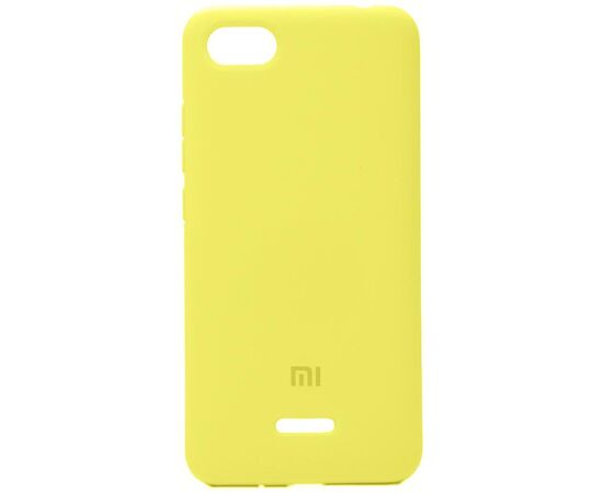 Купить Чехол-накладка TOTO Silicone Case Xiaomi Redmi 6 Lemon Yellow, фото , характеристики, отзывы