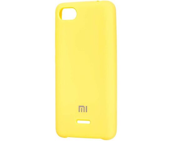 Купить Чехол-накладка TOTO Silicone Case Xiaomi Redmi 6 Lemon Yellow, фото , изображение 2, характеристики, отзывы