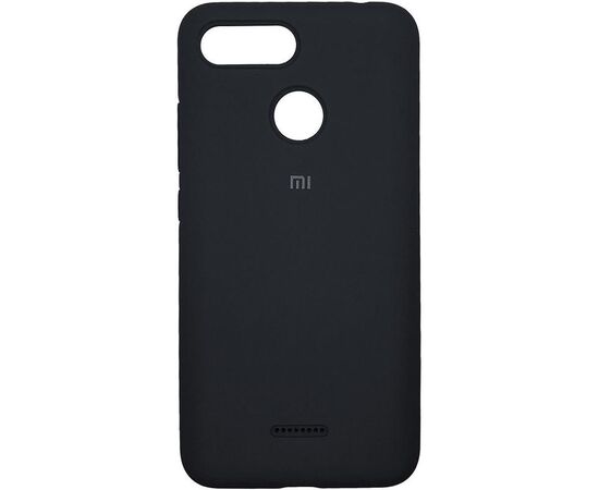 Купить Чехол-накладка TOTO Silicone Case Xiaomi Redmi 6 Black, фото , характеристики, отзывы