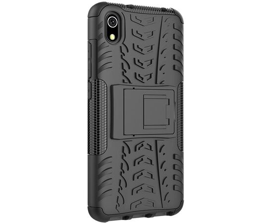 Купить Чехол-накладка TOTO Dazzle Kickstand 2 in 1 Case Xiaomi Redmi 7A Black, фото , изображение 5, характеристики, отзывы