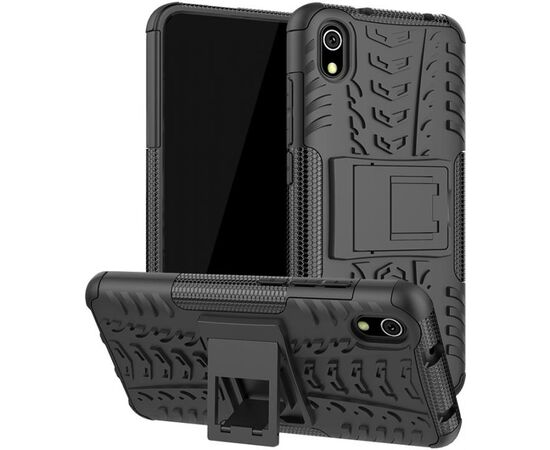 Купить Чехол-накладка TOTO Dazzle Kickstand 2 in 1 Case Xiaomi Redmi 7A Black, фото , изображение 6, характеристики, отзывы