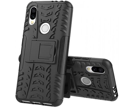 Придбати Чехол-накладка TOTO Dazzle Kickstand 2 in 1 Case Xiaomi Redmi 7 Black, image , зображення 7, характеристики, відгуки