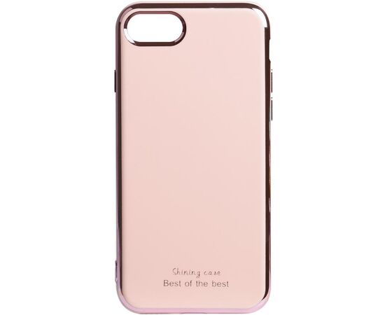 Придбати Чехол-накладка TOTO Electroplate TPU 2mm Case Apple iPhone 7/8/SE 2020 Rose Red, image , характеристики, відгуки